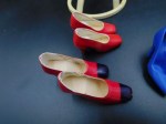 16 inch tonner blue red shoes a